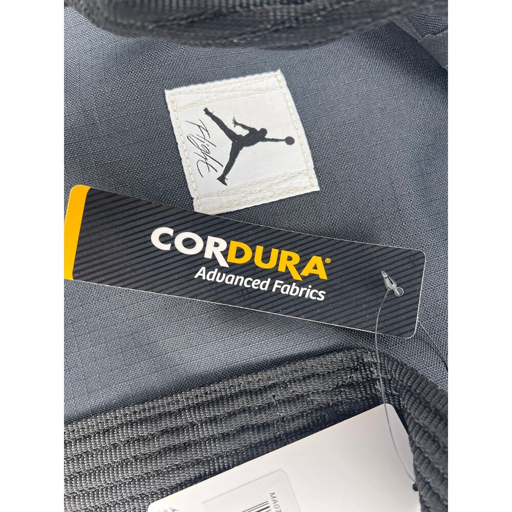 Nike Jordan Jam Flight Cordura Duffle Bag Black - Picture 9 of 10